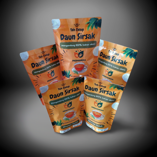 TEH CELUP DAUN SIRSAK PRIMANEKA